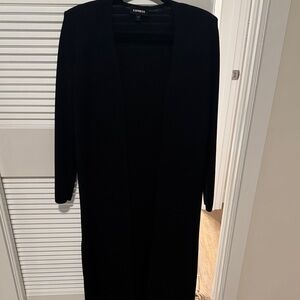 Black Duster Cardigan